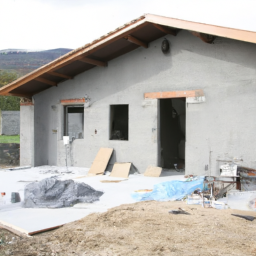 Surélévation de maison pour création d'un espace de lecture Valreas